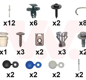Set montaj bara protectie VAN WEZEL 0940794