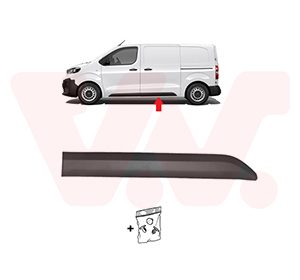 Elemente decorative / protectie portiera VAN WEZEL 0944405