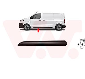 Elemente decorative / protectie portiera VAN WEZEL 0944423