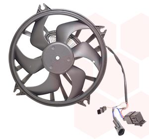 Ventilator radiator VAN WEZEL 0962747