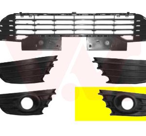 Grila ventilatie bara protectie VAN WEZEL 0970593