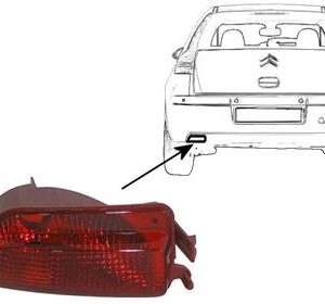 Lumina de ceata spate VAN WEZEL 0970929