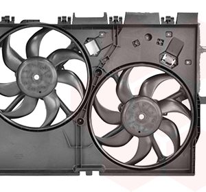 Ventilator radiator VAN WEZEL 0982749