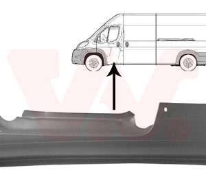 Placa de prag VAN WEZEL 1651101