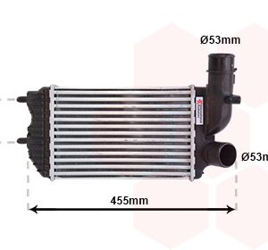 Intercooler compresor VAN WEZEL 40004183