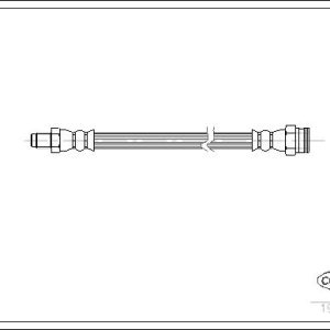 Furtun frana CORTECO 19025705 – CITROEN | AutoRival