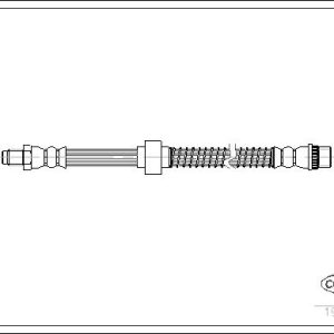 Furtun frana CORTECO 19030135 – CITROEN | AutoRival