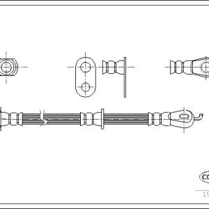 Furtun frana CORTECO 19034292 – CITROEN | AutoRival