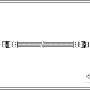Furtun frana CORTECO 19034950 – CITROEN | AutoRival