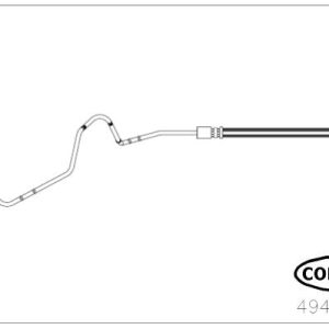 Furtun frana CORTECO 49420929 – CITROEN | AutoRival