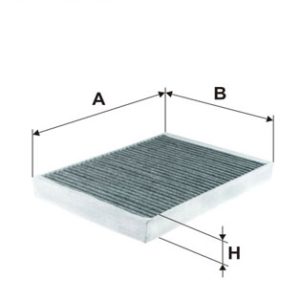 Filtru aer habitaclu FILTRON K 1247A – CITROEN | AutoRival