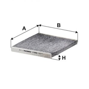 Filtru aer habitaclu FILTRON K 1261A – CITROEN | AutoRival
