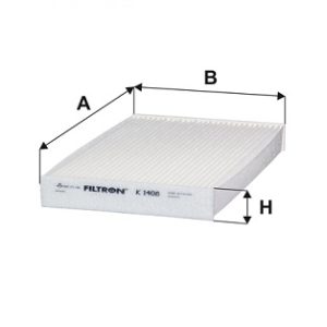 Filtru aer habitaclu FILTRON K 1408 – CITROEN | AutoRival