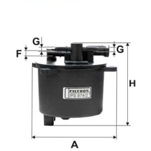 Filtru combustibil FILTRON PS 974/2 – CITROEN | AutoRival