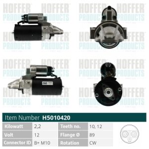 Electromotor HOFFER H5010420