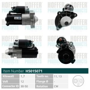 Electromotor HOFFER H5015071