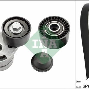 Set curea transmisie cu caneluri INA 529 0012 10 – CITROEN | AutoRival