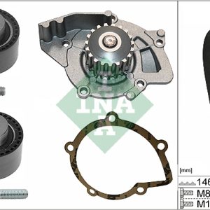 Set pompa apa + curea dintata INA 530 0446 31 – CITROEN | AutoRival