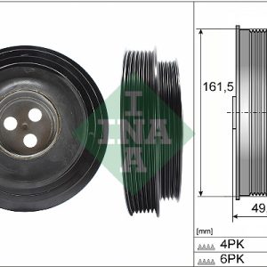 Fulie curea arbore cotit INA 544 0166 10 – CITROEN | AutoRival