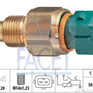 Senzor temperatura lichid de racire FACET 7.3542 – CITROEN | AutoRival