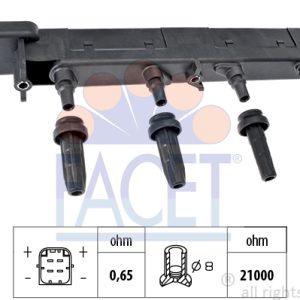 Bobina de inductie FACET 9.6308 – CITROEN | AutoRival