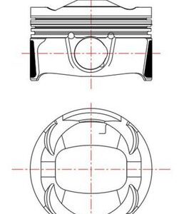 Piston MAHLE ORIGINAL 039 PI 00135 000 – CITROEN | AutoRival