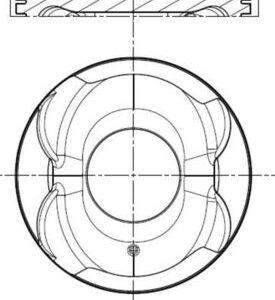 Piston MAHLE ORIGINAL 607 PI 00119 000 – CITROEN | AutoRival