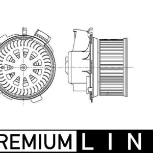 Ventilator habitaclu MAHLE ORIGINAL AB 66 000P – CITROEN | AutoRival