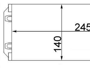 Schimbator de caldura incalzire habitaclu MAHLE ORIGINAL AH 82 000S – CITROEN | AutoRival