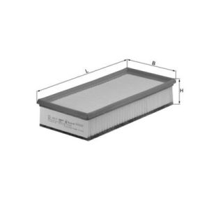 Filtru aer MAHLE ORIGINAL LX 1296 – CITROEN | AutoRival