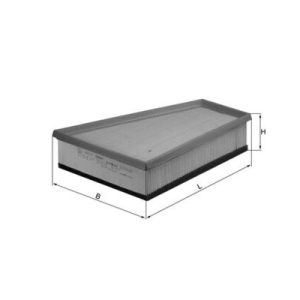Filtru aer MAHLE ORIGINAL LX 731 – CITROEN | AutoRival