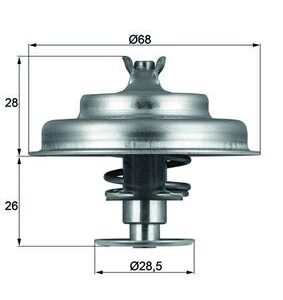 Termostat lichid racire MAHLE ORIGINAL TX 75 80D – CITROEN | AutoRival