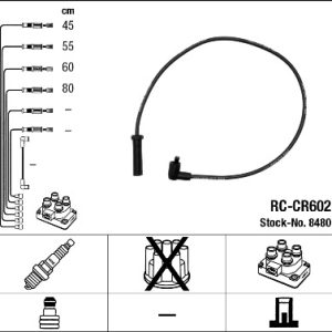 Set cablaj aprindere NGK 8480 – CITROEN | AutoRival