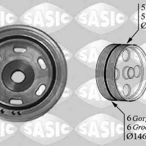 Fulie curea arbore cotit SASIC 2150017 – CITROEN | AutoRival