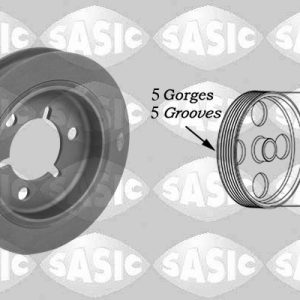 Fulie curea arbore cotit SASIC 2150025 – CITROEN | AutoRival