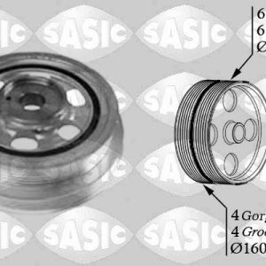 Fulie curea arbore cotit SASIC 2156030 – CITROEN | AutoRival