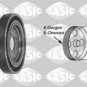 Fulie curea arbore cotit SASIC 5150Q60 – CITROEN | AutoRival