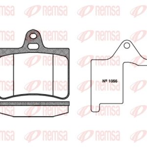 Set placute frana REMSA 0830.00 – CITROEN | AutoRival