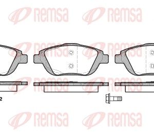 Set placute frana REMSA 1392.00 – CITROEN | AutoRival