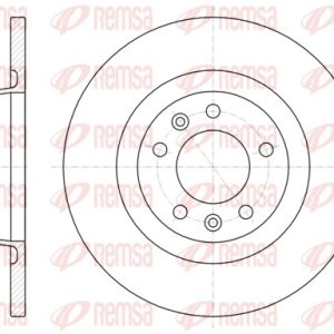 Disc frana REMSA 61053.00 – CITROEN | AutoRival