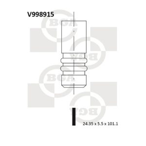 Supapa evacuare BGA V998915 – CITROEN | AutoRival