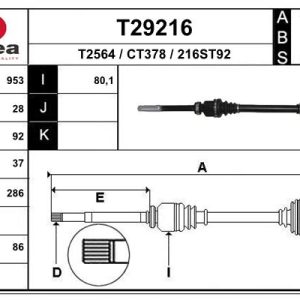 Planetara EAI T29216 – CITROEN | AutoRival
