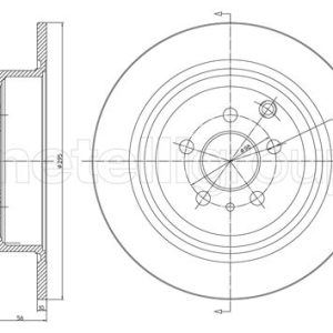 Disc frana METELLI 23-0337