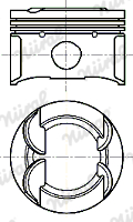 Piston NURAL 87-444800-10 – CITROEN | AutoRival