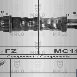 Furtun frana MALO 8515 – CITROEN | AutoRival