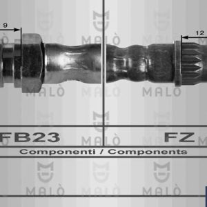 Furtun frana MALO 8941 – CITROEN | AutoRival