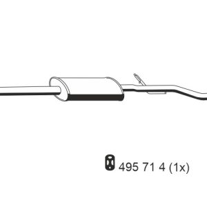 Toba esapamet intermediara ERNST 500296 – CITROEN | AutoRival