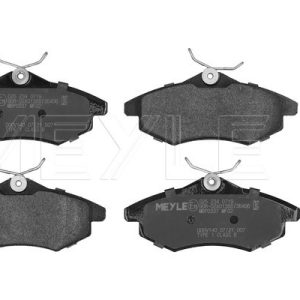Set placute frana MEYLE 025 234 0719