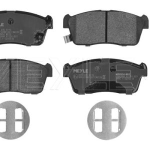 Set placute frana MEYLE 025 235 0715