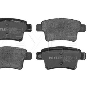 Set placute frana MEYLE 025 245 4016
